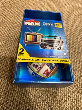 NWT Zuru Retro Max Collectible Brick Set - Qty 2